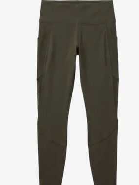 lululemon athletica Olive Green High-Waist Performance Leggings